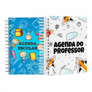 Agendas Escolares  21x29,7cm   Wire-O 