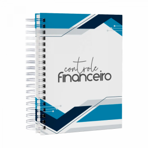 Cadernos de Controle Financeiro  21x29,7cm   Wire-O 
